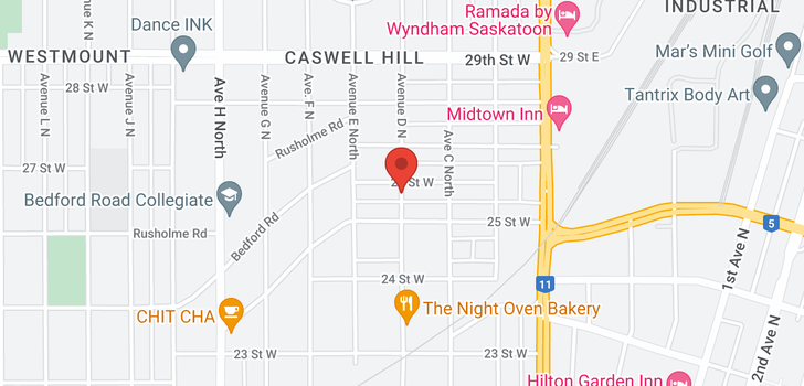 map of 405 Y AVE N